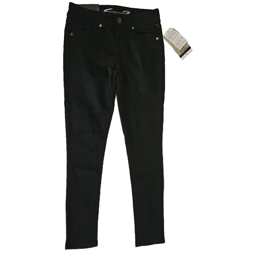 NWT SEVEN 7 Black Booty-Shaper High-Rise Skinny-Fit Jeans/Leggings Size 4